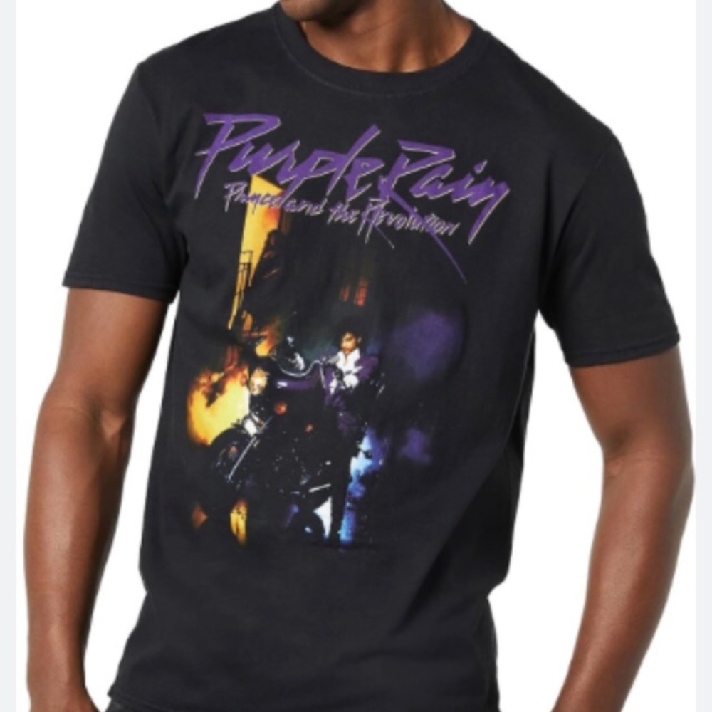 Prince Purple Rain unisex short sleeve Graphic T-Shirt